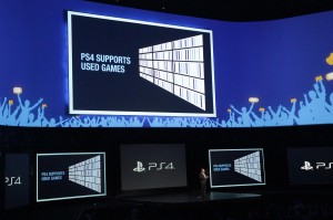 Sony were happy to confirm that the PS4 will fully support used games and will never require online connectivity.