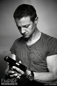 Part of a photoshoot that Renner did with Empire magazine when he was cast for "The Bourne Legacy".