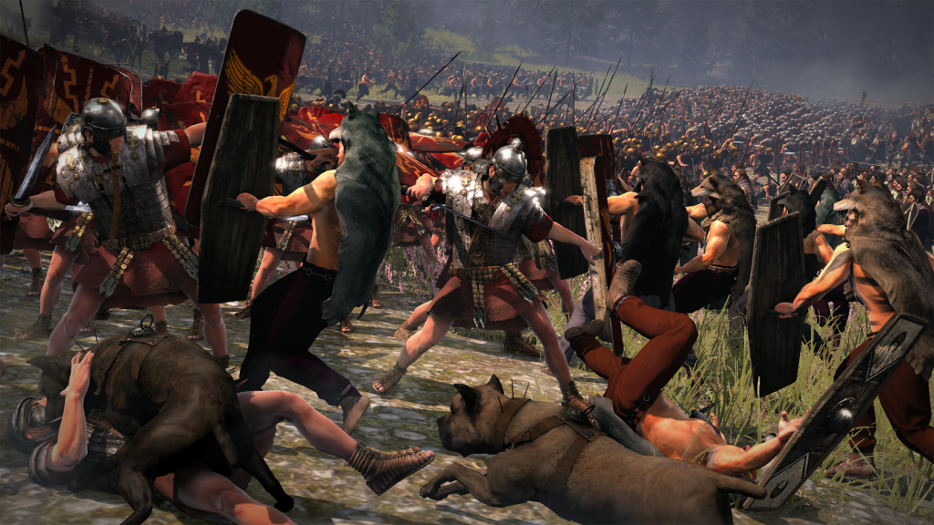 Rome II battle