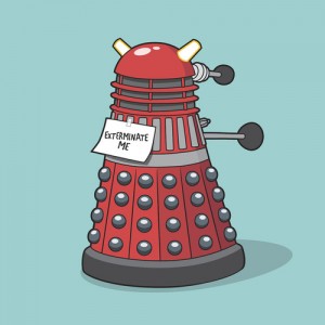 Unwanted Teletubby Dalek