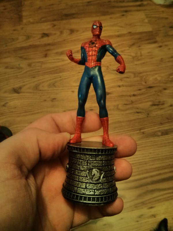 Eaglemoss Marvel Chess Collection Iusse #1 Spider-Man Magazine Only No Figure 