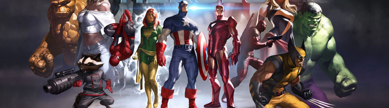 Marvel Heroes Header