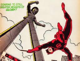 Daredevil fights Stilt-Man