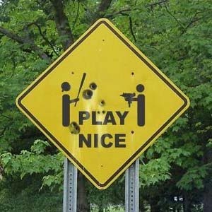 play-nice-sign