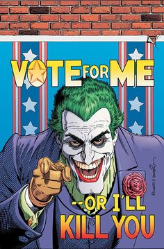 See, why didn't Batman think of running for office?