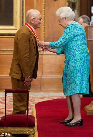 John Hurt and the Queen